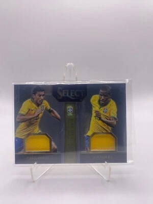 2015/16 Select Paulinho & Ramires Dual Patch Player Worn Brazil 116/199 - Image 1 of 2
