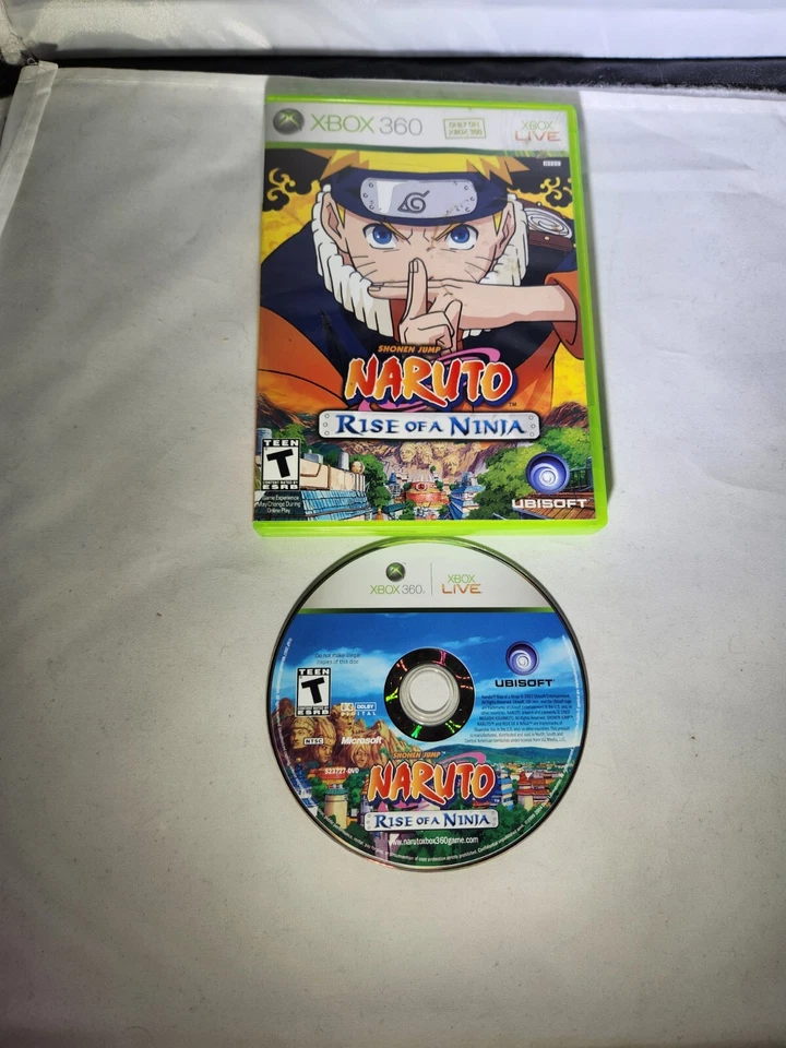 Naruto: Rise of a Ninja (Microsoft Xbox 360, 2007) No Manual - Image 1 of 1