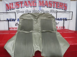 1968 Mustang Coupe Rear Seat Standard Upholstery Set Ivy Gold UP156 - Bild 1 von 7