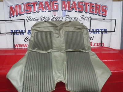 Mustang 1968 cupé asiento trasero juego de tapicería estándar oro hiedra UP156 Foto 1 de 4