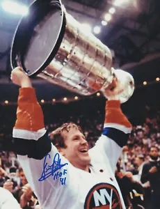 DENIS POTVIN NEW YORK ISLANDERS HOF 91 AKTION SIGNIERT 8x10 - Bild 1 von 1
