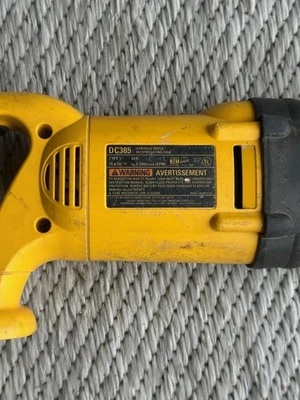 Sierra recíproca inalámbrica DeWalt DC385 DW938 18V herramienta eléctrica sin batería incluida Foto 1 de 4