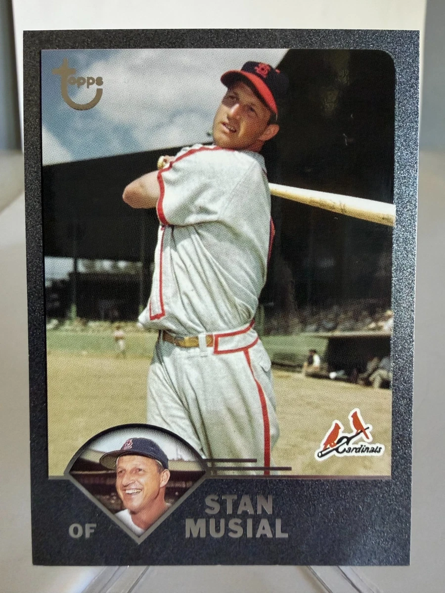 Topps Stan Musial Serial Numbered Baseball Trading Cards