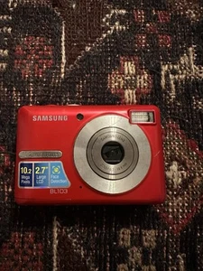 Samsung BL103 10.2MP Compact Digital Camera Red - Picture 1 of 4