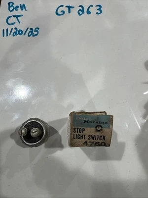 Delco Moraine 4760 Stop Light Switch Genuine Delco Moraine - Image 1 of 4