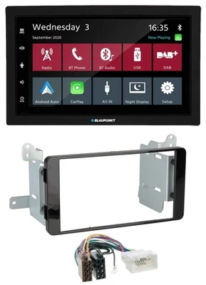 Blaupunkt DAB Bluetooth USB MP3 2DIN Autoradio für Fiat Fullback Mitsubishi L200 - Bild 1 von 4