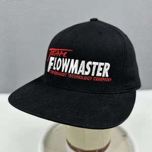 Team Flowmaster Embroidered Snapback Hat Cap Exhaust Automotive Mechanic USA - Picture 1 of 12
