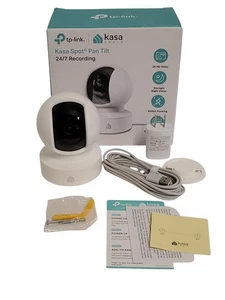 Kasa Spot Pan Tilt 2K Home Security Camera Motion Detection Monitor Alexa Google - Picture 1 of 3