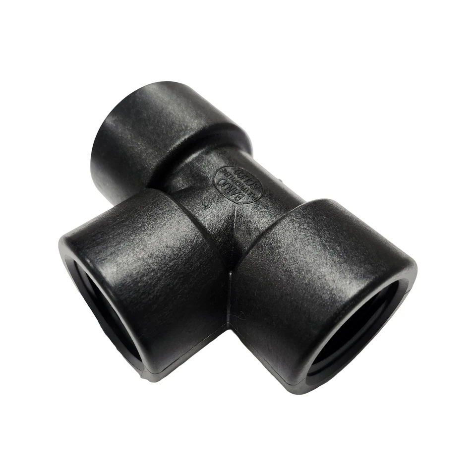 Banjo TEE100 Tee Polypropylene Pipe Fitting 1" FNPT Sch80
