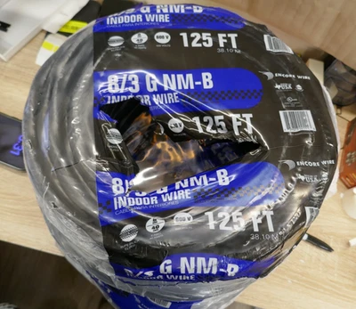 Encore Wire 125 ft 8/2 G NM-B WG Wire #SH2 - Image 1 of 3