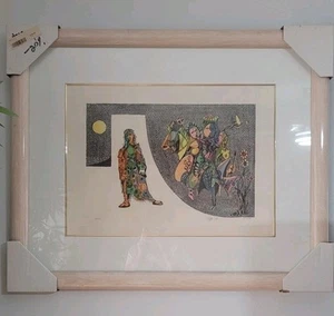 Amram Ebgi handsigniert & nummeriert 3/250 Judaica Kunstdruck - Bild 1 von 6