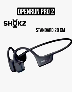 SHOKZ OpenRun S820 Pro 2 Bone Conduction Earphone 30ft,BT5.3 With 2Mics,IP55,App - Picture 1 of 4
