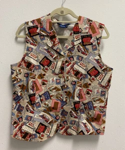 Ruff Hewn Route 66 Women's Vest Size Medium Used - Picture 1 of 9