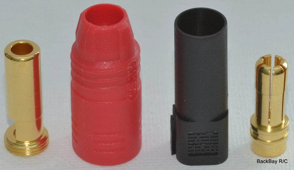 DJI S1000 / S900 Battery Charger Connector Set AS150 7MM / XT150 6MM Male - Image 1 of 1