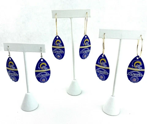 Los Angeles Rams Throwback to St. St Louis Rams Vintage Spinner Women’s Earrings Cover