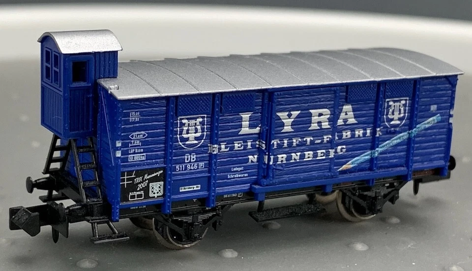 N Scale MInitrix LYRA Museum G02 Boxcar For 2007 N0372 - Image 1 of 4