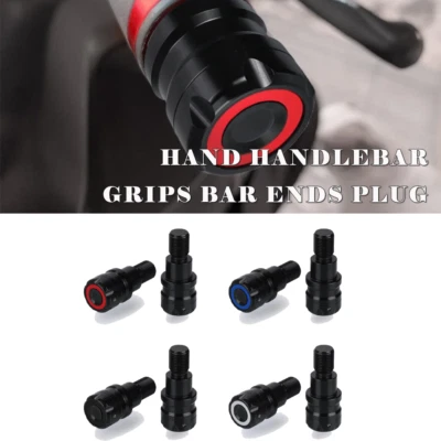 Hand Handlebar Grips Bar Ends Plug For YAMAHA SMAX155 X-MAX125/250/400 T-MAX500 - Изображение 1 из 4