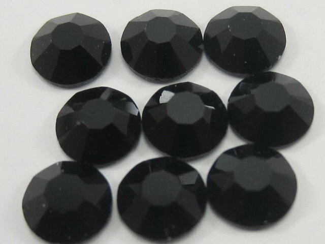 Estrás 30ss JET (viva) FLATBACK PRECIOSA 18 piezas. Foto 1 de 1