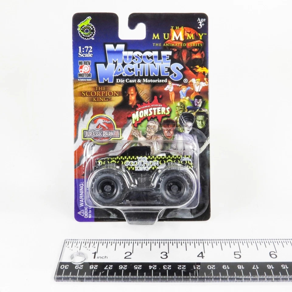 Muscle Machines Monster Truck Monster Patrol The Scorpion King Diecast Motorized - Image 1 of 4