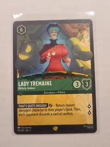 2025 Disney Lorcana Archazia's Island Lady Tremaine Legendary Non Foil #115/204 - Picture 1 of 2