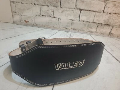 Cinturón de entrenamiento de levantamiento de pesas Valeo negro talla pequeña 29-34 en cintura Foto 1 de 4