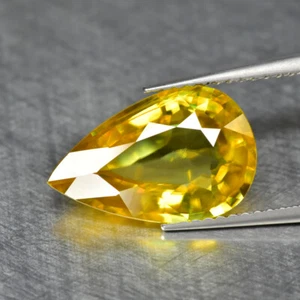 4.17Ct Eye-opening Quality Gem Natural Multi Color Titanite Sphene - Picture 1 of 1