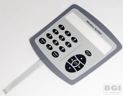 Teclado con teclado numérico para unidad inalámbrica 3M XT-1 a través de estación base de intercomunicación 1B Foto 1 de 4