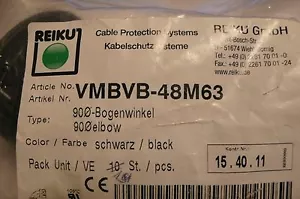 REIKU VMBVB-48M63 SISTEMI DI PROTEZIONE CAVI GOMITO 90 GRADI - Foto 1 di 6