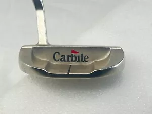 RH Carbite Polar Balanced DM Small Mallet Flow Neck Hosel Insert Putter 34.5" - Picture 1 of 5