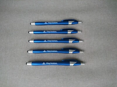 JUEGO DE 5 NUEVOS BOLÍGRAFOS DE TINTA Y LÁPIZ ÓPTICO SONY PLAYSTATION - NUEVO PS1 PS2 PS3 PS4 PS5 Foto 1 de 4