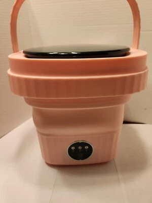 Portable Washing Machine Mini Washer Foldable Washer and Spin Dryer Small Travel - Image 1 of 3