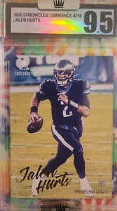 2020 Panini Chronicles Luminance Jalen Hurts Rookie RC 9.5 Superbowl Champions!! - Picture 1 of 2