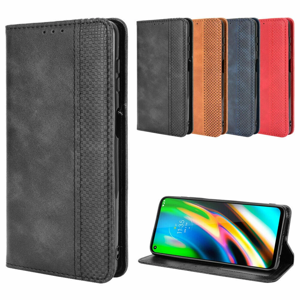 For Motorola MOTO G Stylus (2021) Flip Case PU Leather Wallet Card Slot Cover - Image 1 of 4