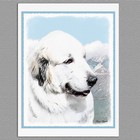 6 Great Pyrenees Dog Blank Art Note Greeting Cards