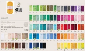 Schoeller + Stahl 50g Limone 100% Baumwolle 93 Farben mercerisiert, gasiert - Bild 1 von 119
