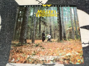 Miller's Crossing Widescreen Laserdisc LD Coen Bros Gabriel Byrne Free Ship $50 - Picture 1 of 2