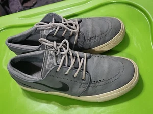 ✅Nike Zoom Stefan Janoski Gray 616490-002 Size 8 Men’s Skateboard Shoes Sneakers - Picture 1 of 9