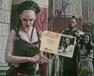 ROSE McGOWAN 8x10 PHOTO with CELEBRITY AUTHENTICS Cert Conan The Barbarian