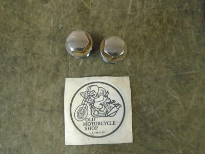 1977 HONDA CB750A AUTOMATIC FORK CAPS - Image 1 of 3