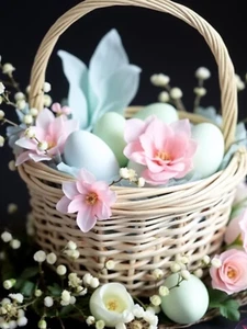Easter Basket Centerpiece - Picture 1 of 5