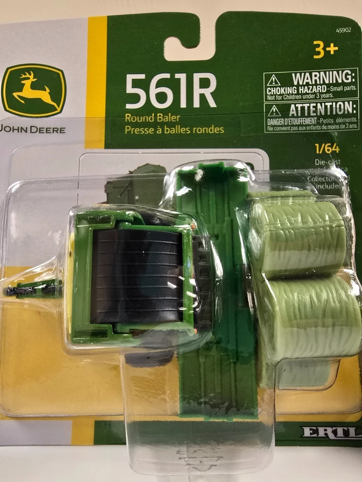 1/64 John Deere 561R Round Baler Toy - LP84372 - Image 1 of 1