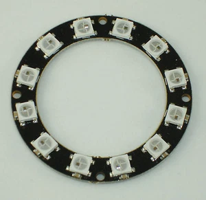 WS2812B Anillo Ring 12 LED RGB Cascadable - Imagen 1 de 2