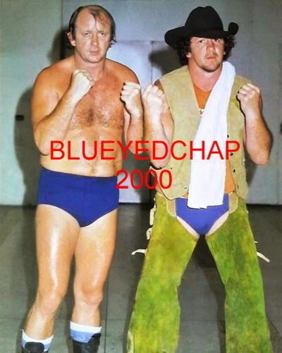 FOTO DE LUCHA LIBRE DE TERRY & DORY FUNK JR 8 X 10 NUEVA Foto 1 de 1