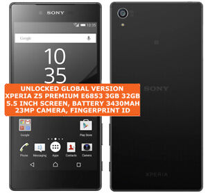 Sony Xperia Z5 Premium E6853 3gb 32gb Octa-Core 23mp Digitales Id 5.5 " Android