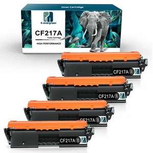 4 Pack Compatible for HP 17A CF217A LaserJet Pro M102w MFP M130fw M130nw Printer - Picture 1 of 6
