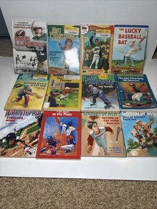 Lot of 10 Matt Christopher Books Sports Olympics Football Basketball Baseball - Picture 1 of 5