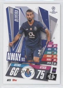 2020-21 Topps Match Attax UCL Extra Away Kit Sergio Oliveira #AK23 - Picture 1 of 4