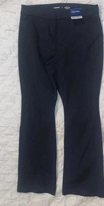Old Navy Pixie Flare Pants Womens 12 Secret Smooth Pockets Black meas 32x31 - Imagen 1 de 10