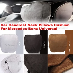  For Mercedes-Benz Soft Design S Class Car Headrest Neck Pillows Seat Cushion - Picture 1 of 22