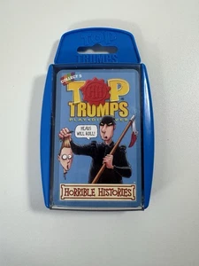 Horrible Histories Top Trumps gioco di carte gioco scopri 33 carte - Foto 1 di 13
